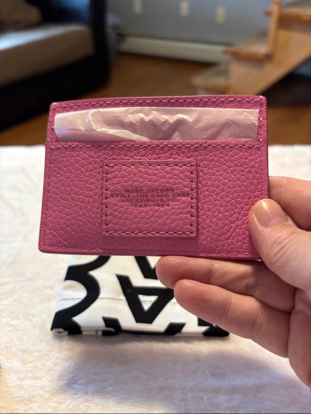 Marc Jacobs Pink The Beauty Bag Wristlet with Card Case - Picture 3 of 7